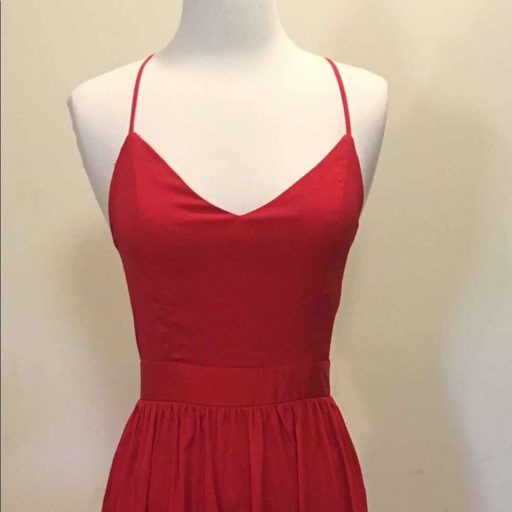 Red Maxi Dress